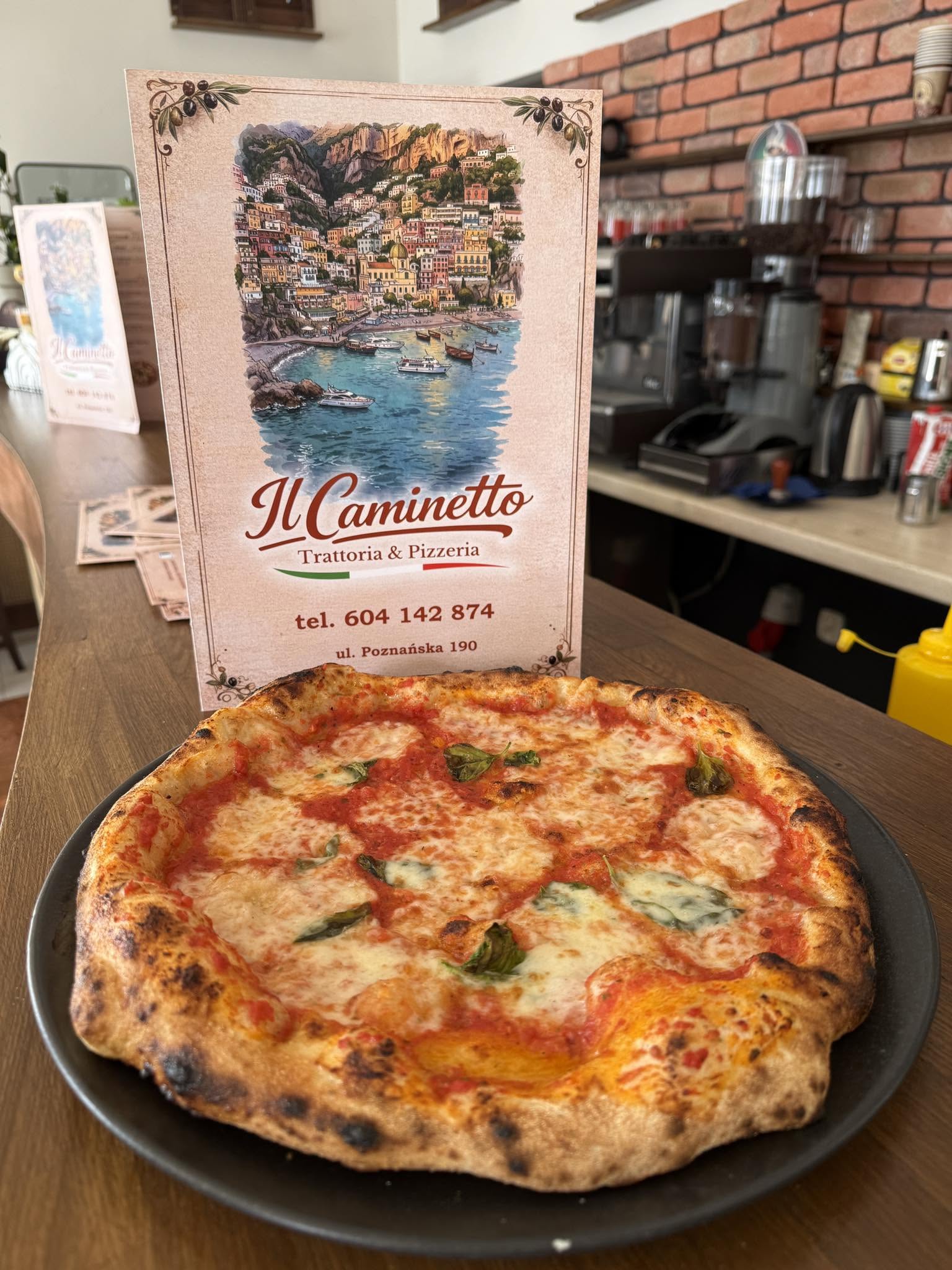 Margherita z pieca w Il Caminetto
