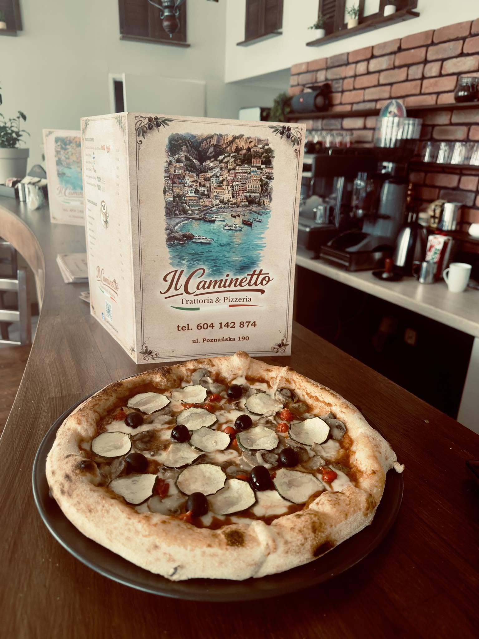 Autorska pizza Il Caminetto